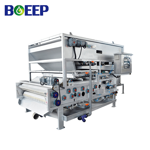 Gürtelfilter drücken